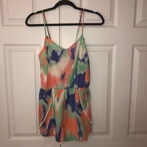 Pastel colored romper